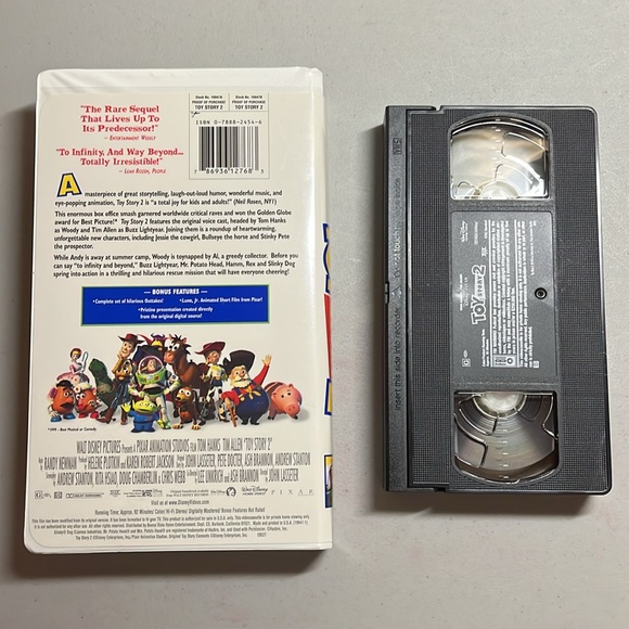 Disney’s Toy story one and two VHS - Picture 3 of 3